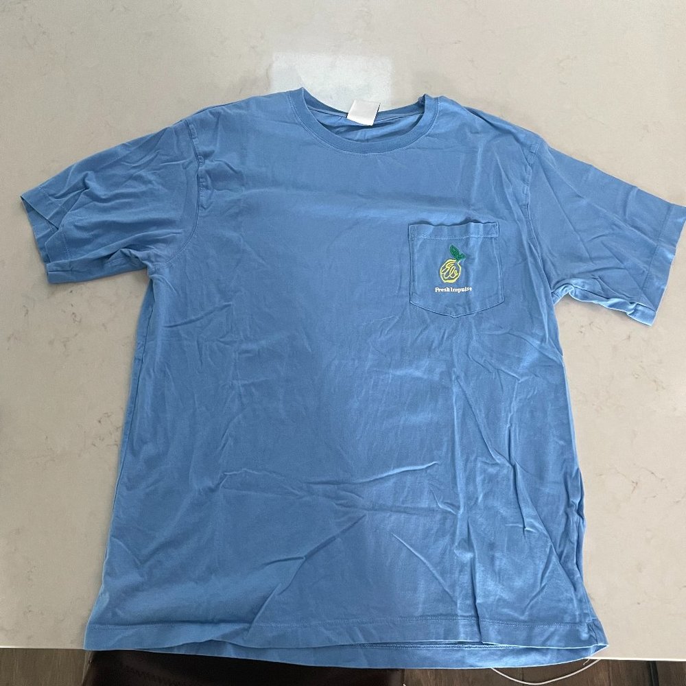 Zara Men's Graphic Pocket T-Shirt Size L